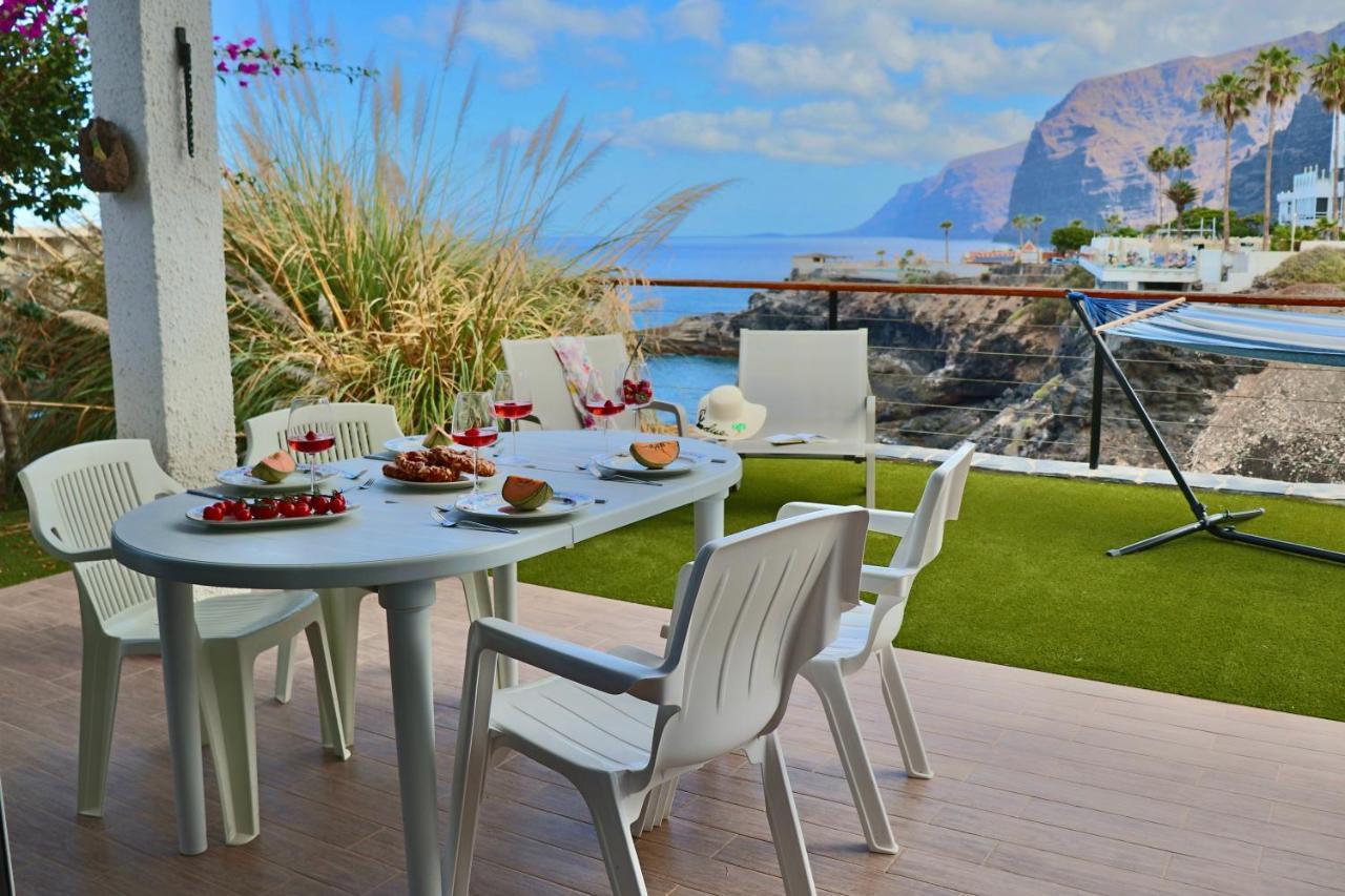 Panoramic Seaview Escape Puerto de Santiago (Tenerife) Exterior foto